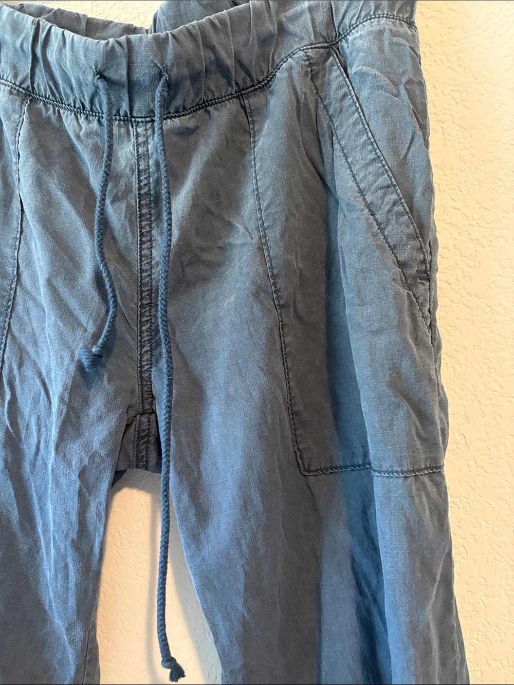 cloth & stone blue gray Drawstring Jogger Pants - Picture 3 of 4